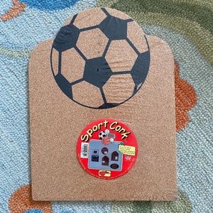 Sport Cork I Y2K I Soccer Cork Board